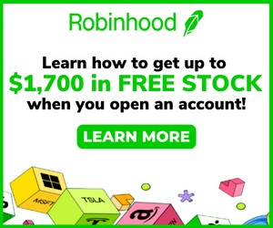 Robinhood Free Stock Promotion ad